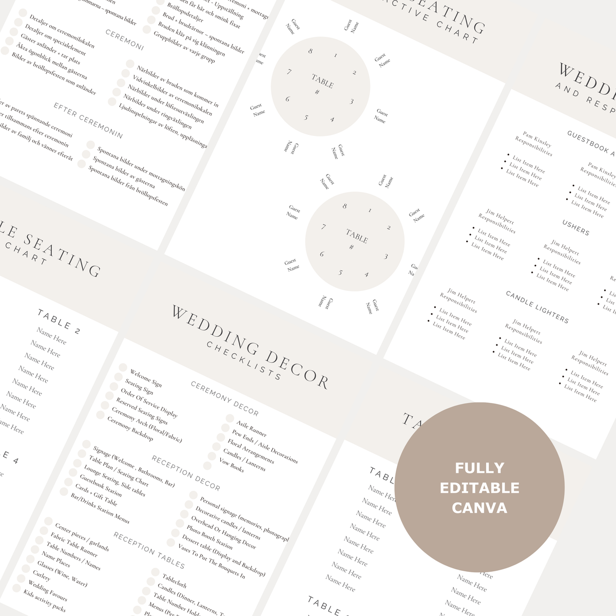 Wedding planner